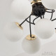 Потолочная люстра Arte Milano Neapolis-76408 276408/6+1 BK/GD