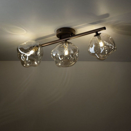 Потолочная люстра TK Lighting Lava Brown 11035 Lava Brown