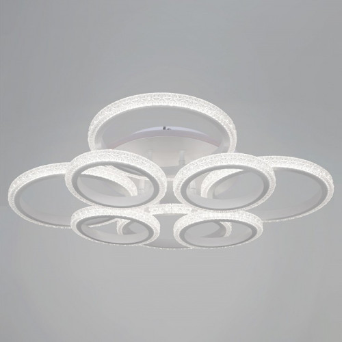 Потолочная люстра 06333-0.3-4+4A WH (RGB)