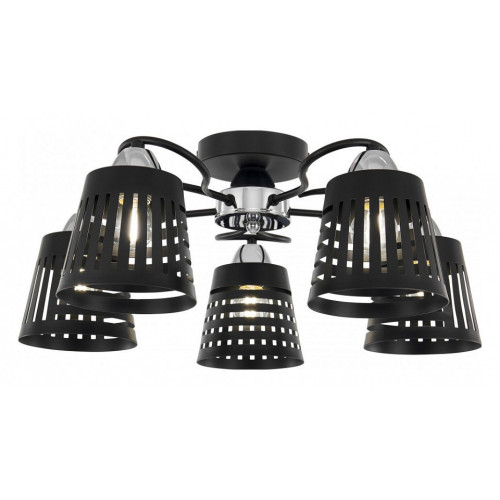 Потолочная люстра Arte Milano AMALFI-328207 328207/5 BK.CR