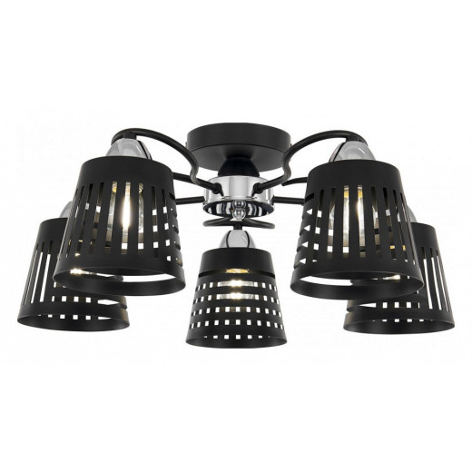 Потолочная люстра Arte Milano AMALFI-328207 328207/5 BK.CR