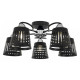 Потолочная люстра Arte Milano AMALFI-328207 328207/5 BK.CR