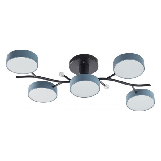 Потолочная люстра Arte Milano Ferrara 256606/5 Bk/Gr
