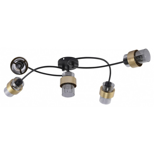 Потолочная люстра Escada 1139 1139/5P Black/Gold