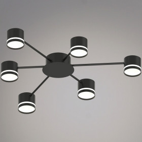Потолочная люстра 06730-0.3-06 GX53 BK