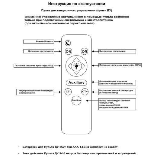 Потолочная люстра Reluce 09590 09590-0.3-05C WH