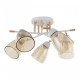 Потолочная люстра Arte Milano AMALFI-327410 327410/5 FG+WH