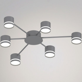 Потолочная люстра 06730-0.3-06 GX53 GREY