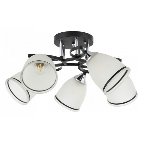 Потолочная люстра Arte Milano AMALFI-325885 325885/5A BK+CR