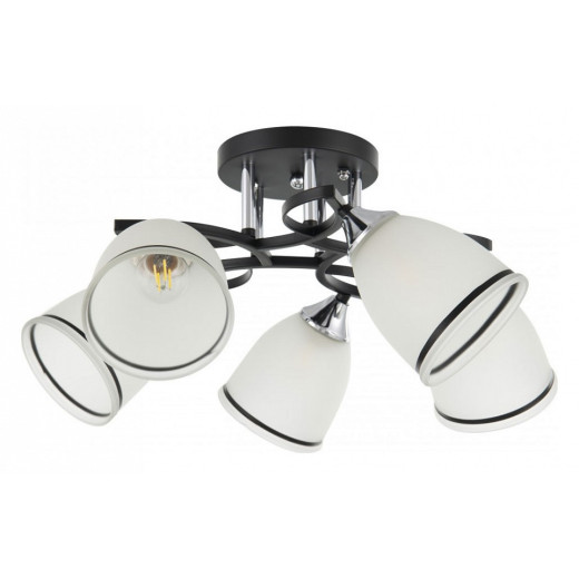 Потолочная люстра Arte Milano AMALFI-325885 325885/5A BK+CR