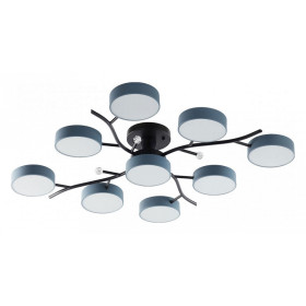 Потолочная люстра Arte Milano Ferrara 256606/8+1 Bk/Gr