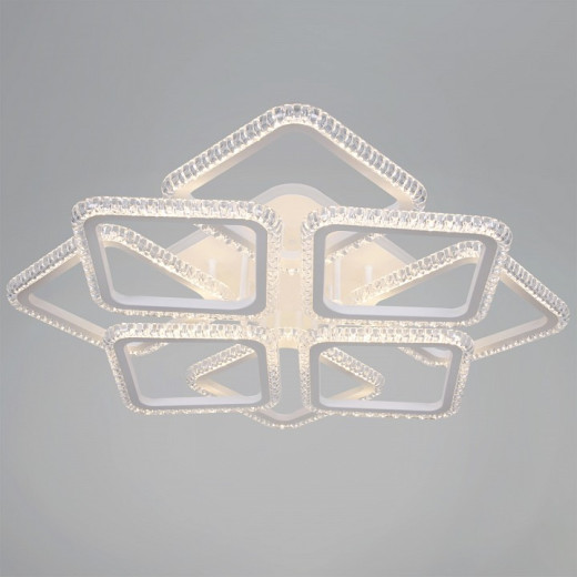 Потолочная люстра  46890-0.3-4+4 WH (RGB)