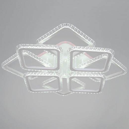 Потолочная люстра  46890-0.3-4+4 WH (RGB)