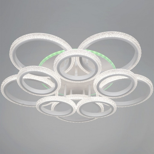 Потолочная люстра 06333-0.3-5+5A WH (RGB)