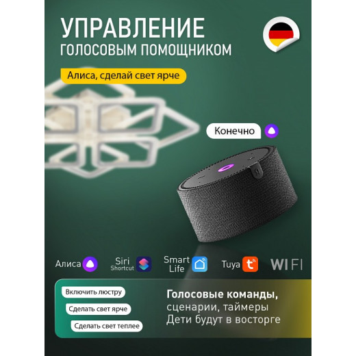Потолочная люстра Natali Kovaltseva  LED SMART 84016