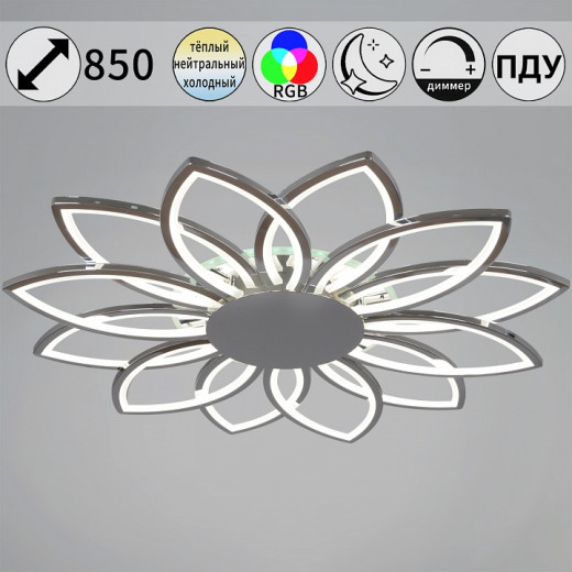 Потолочная люстра  09877-0.3-12 CR (RGB)