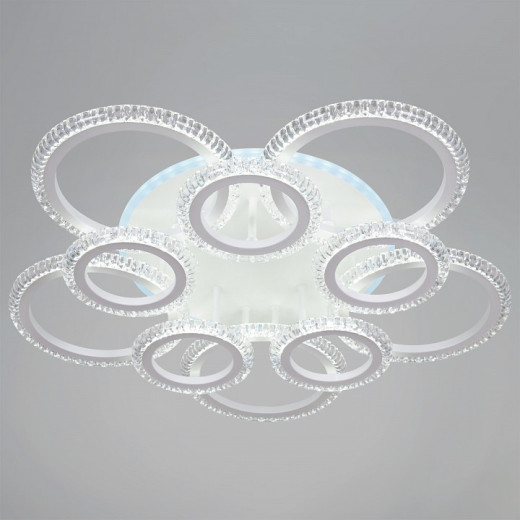 Потолочная люстра 36890-0.3-5+5A WH (RGB)