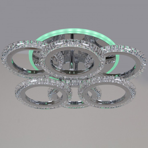 Потолочная люстра 09863-0.3-3+3 CR (RGB)