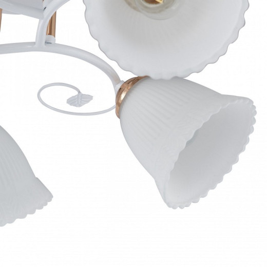 Потолочная люстра Arte Milano AMALFI-325395 325395/5A WH+FG