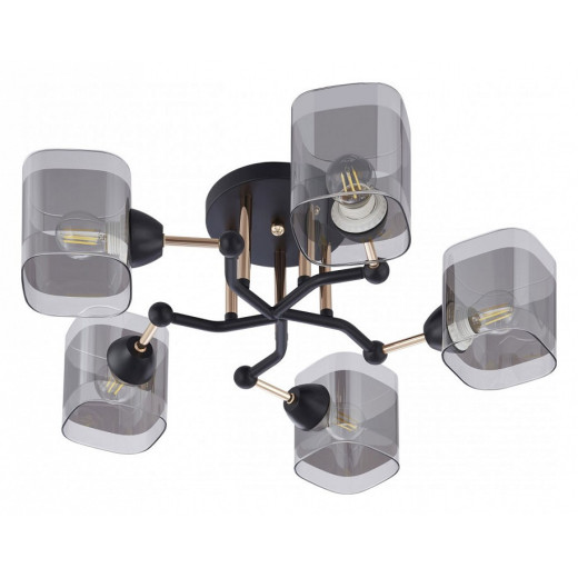 Потолочная люстра Arte Milano AMALFI-324308 324308/5 BK+FG