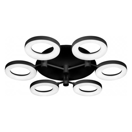 Потолочная люстра iLedex Jomo FS-014-X6-(B) 72W BK