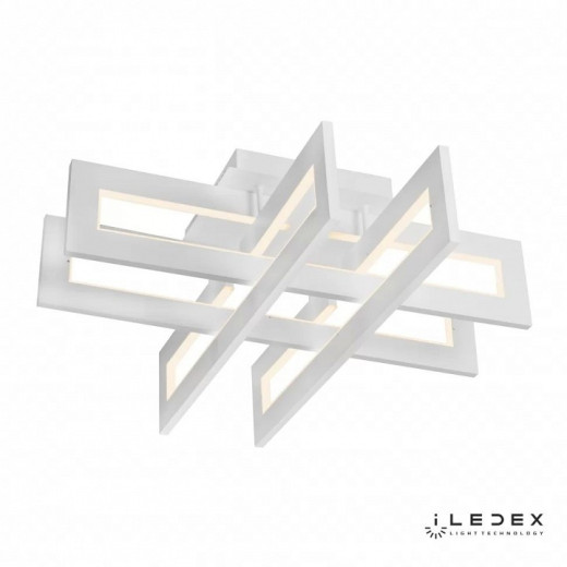 Потолочная люстра iLedex Stalker 9082-600*600-X 96W WH