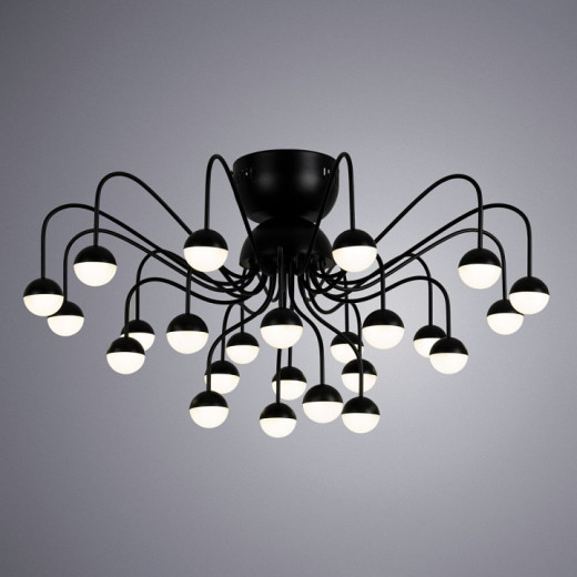 Потолочная люстра Arte Lamp Dexter A3619PL-24BK