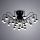 Потолочная люстра Arte Lamp Dexter A3619PL-24BK