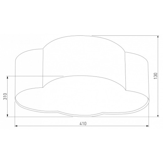 Накладной светильник TK Lighting Cloud 4228 Cloud