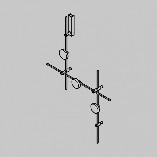 Трек накладной Maytoni Technical FLARITY TFC-Flar-W01-PT