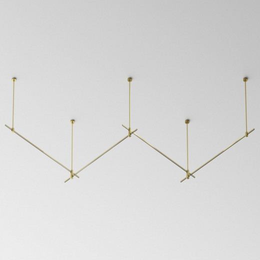 Трек накладной Maytoni Technical Готовая конструкция TFC-Flar-L02-BS