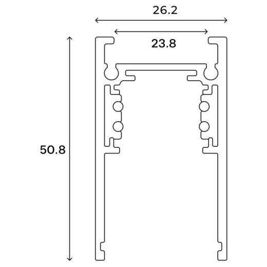 Трек накладной Hesby Lighting ElDeko HSBL_0266