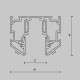 Трек встраиваемый Maytoni Technical Busbar TRX034-SCH-423B