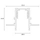 Трек встраиваемый Hesby Lighting ElDeko HSBL_0288