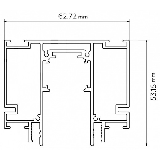 Трек встраиваемый Ambrella Light GL GL3251