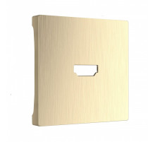 Накладка для HDMI Werkel шампань рифленый WL10-HDMI-CP