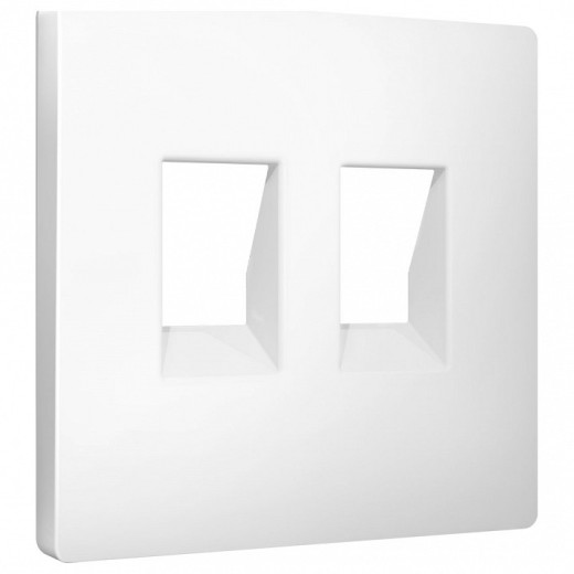 Накладка для розетки RJ-11 или RJ-45 Ambrella Volt ALFA AP1321