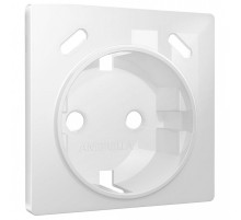 Накладка для розетки с заземлением и со шторками и 2хUSB type С Ambrella Volt ALFA AP1105