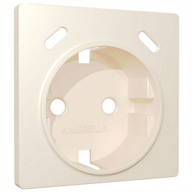 Накладка для розетки с заземлением и со шторками и 2хUSB type С Ambrella Volt ALFA AP3305