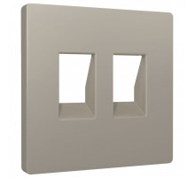 Накладка для розетки RJ-11 или RJ-45 Ambrella Volt ALFA AP3721