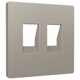 Накладка для розетки RJ-11 или RJ-45 Ambrella Volt ALFA AP3721