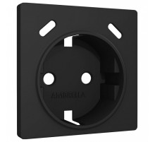 Накладка для розетки с заземлением и со шторками и 2хUSB type С Ambrella Volt ALFA AP8105