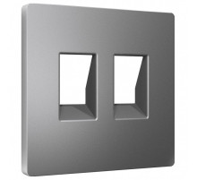 Накладка для розетки RJ-11 или RJ-45 Ambrella Volt ALFA AP6621