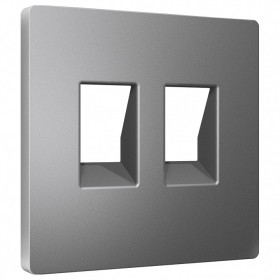 Накладка для розетки RJ-11 или RJ-45 Ambrella Volt ALFA AP6621