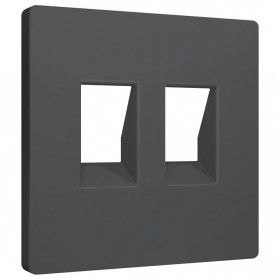 Накладка для розетки RJ-11 или RJ-45 Ambrella Volt ALFA AP9121