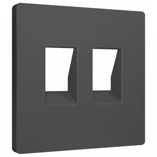 Накладка для розетки RJ-11 или RJ-45 Ambrella Volt ALFA AP9121