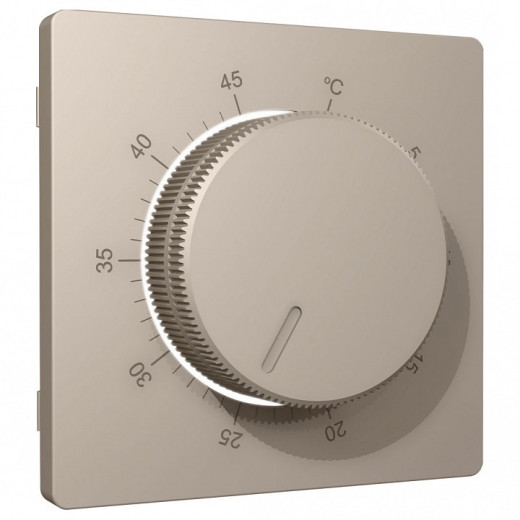 Накладка для терморегулятора электромеханического для теплого пола Ambrella Volt ALFA AP3657