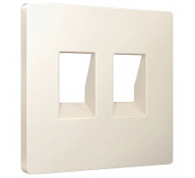 Накладка для розетки RJ-11 или RJ-45 Ambrella Volt ALFA AP3321