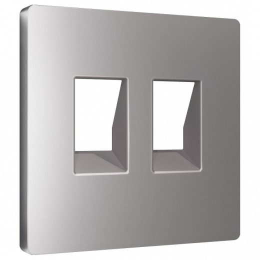 Накладка для розетки RJ-11 или RJ-45 Ambrella Volt ALFA AP5121