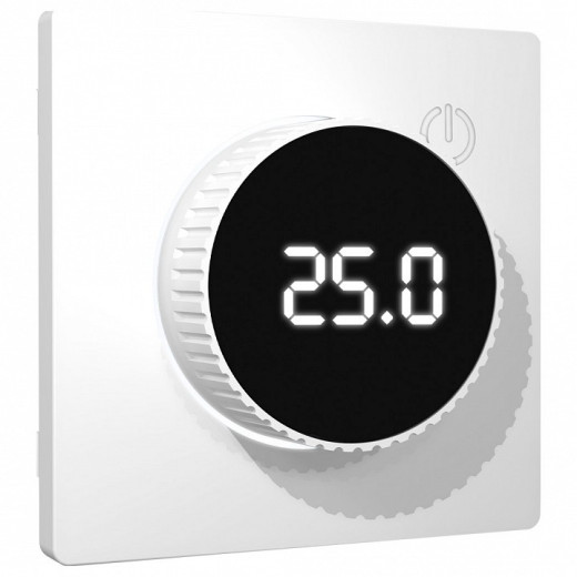 Накладка для терморегулятора электромеханического для теплого пола Ambrella Volt ALFA AP1258